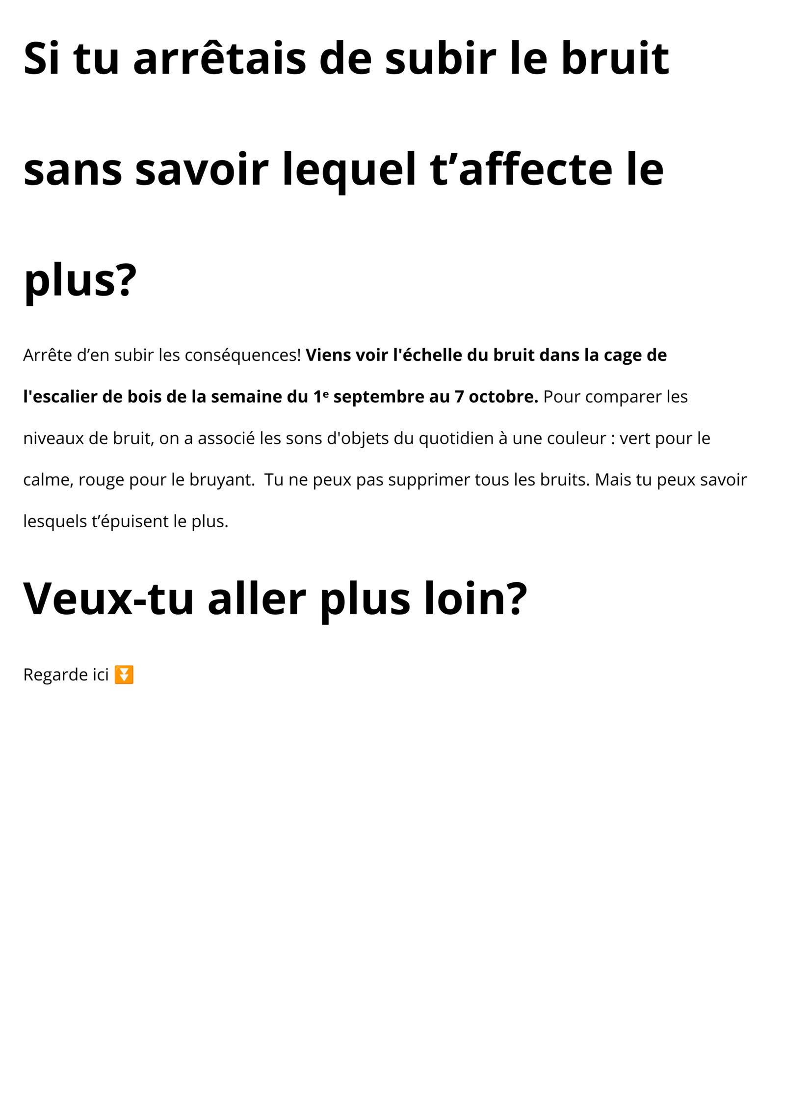 Échelle du bruit (8)
